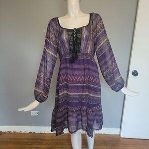 Flying Tomato Boho Dress, VGUC, Size L